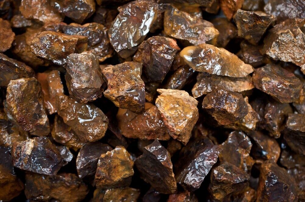 Raw minerals